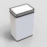thumbnail of WellHome - Cubo de Basura de 50L color Blanco en Acero inoxidable con Sensor automático y Filtro antiolor 39x27x54cm
