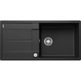 thumbnail of BLANCO METRA XL 6 S-F Einbauspüle SILGRANIT schwarz ab 60 cm Excenter