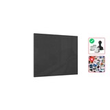 thumbnail of ALLboards Lavagna in vetro magnetica 45x45cm grigio scuro