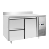 thumbnail of METRO PROFESSIONAL Koelwerkbank GCC21002D-BS, 136 x 70 x 85 cm, 135 L, 1 deur, 2 schuiflades