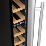 thumbnail of Cantina da incasso Les Petits Champs 7 Bottiglie CAVSEB7 Black Edition, Capacità 22L, Porte in acciaio inox, da 5°C a 22°C, LED, Anti-UV, 6 ripiani