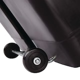 thumbnail of Rubbermaid Slim Jim Step On container Front Step kunststof 90 ltr - zwart