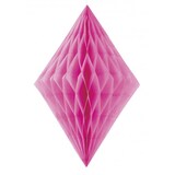 thumbnail of Diamant Papierdeko pink 33,5 cm