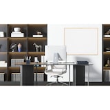 thumbnail of Allboards Weiß Pinnwand mit Holz Rahmen 120x90cm Korktafel Korkwand Pinnwand Kork Oberfläche