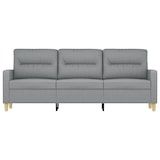 thumbnail of vidaXL 3-Sitzer-Sofa Hellgrau 180 cm Stoff
