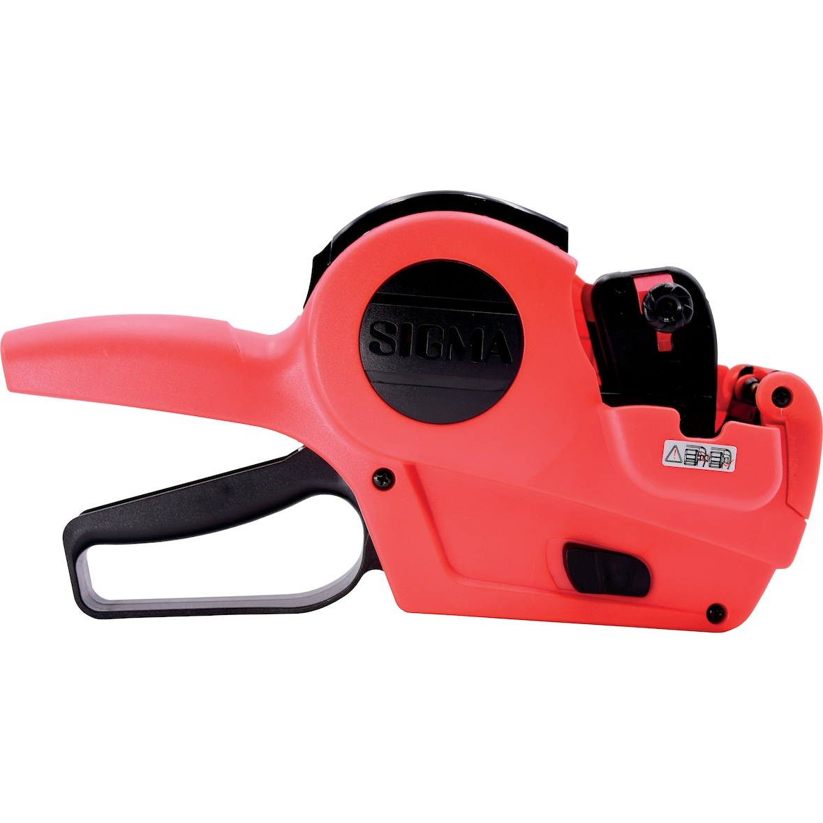 SIGMA Preisauszeichner SHL01, 1 -zeilig, 8-stellig, 2x 1.500 Etiketten, rot