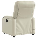 thumbnail of vidaXL Massagesessel Creme Kunstleder