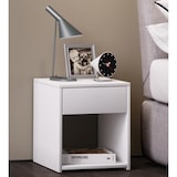 thumbnail of VCM Nachttisch Sledo Weiß H. 40 x B. 35 x T. 35 cm