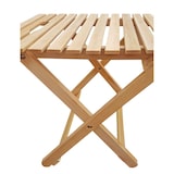 thumbnail of Tisch Buche hell klappbar Beistelltisch, Gartentisch 10-350 N