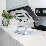thumbnail of Laptophalterung / Laptopständer LAPTOP STAND Aluminium silber hjh OFFICE