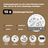 thumbnail of SAUG-FREUnDE | 10 Staubsaugerbeutel für SIEMENS Z 3.0 Baureihe, Z3.0, VSZ3A210CH (SF-SI3)