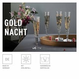 thumbnail of Ritzenhoff Goldnacht Champagnergläser 205 ml 2er Set Blätter & Punkte