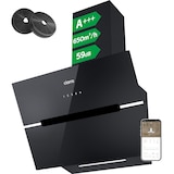 thumbnail of CIARRA Campana extractora de humos A+++ 650 m³/h 60cm WIFI + APP y control táctil Booster VM6736FB