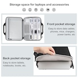 thumbnail of Sacoche Ordinateur Portable Étanche 13-14 Pouces Élégante et Durable Noir YONIS