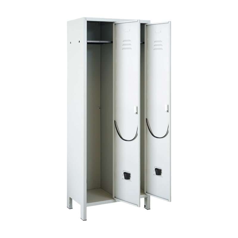 Armadio spogliatoio lamiera verniciata con 2 ante – L680xP350xH1795 mm