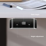 thumbnail of ONKRON Elektrisches Tischgestell, höhenverstellbar für 120-170 cm Tischplatten, bis 70 kg, Steh Sitz Schreibtisch, WDF221E-B Schwarz