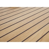 thumbnail of Waschbeckenunterschrank HWC-O42, Schrank Badezimmer Badschrank mit 2 Türen, MDF Melamin 62x63x35cm ~ Holzoptik natur