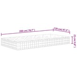 thumbnail of vidaXL Matratze Taschenfederkern Mittelfest 120x200 cm