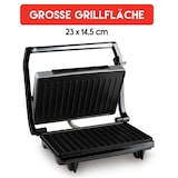 thumbnail of Alpina Kontaktgrill, 700 Watt, Edelstahl