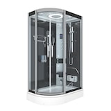 thumbnail of Duschkabine Komplettdusche Fertigdusche Dusche D60-73T1L 120x80 cm ohne 2K Scheiben Versiegelung