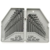 thumbnail of Conjunto de chave hexadecimal, SAE/M, incluindo caixa de armazenamento, 30 peças