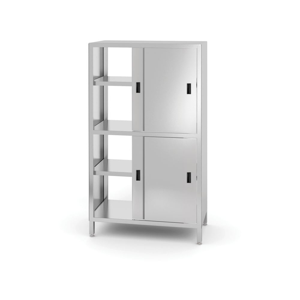 Hendi Durchreicheschrank mit Schiebetüren und Trennwand Kitchen Line1000x600x1800mm