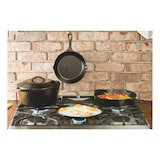 thumbnail of Lodge - 2-in-1-Kochplatte aus Gusseisen : Grill und Plancha - 42x24cm - Gasherd, Backofen oder Grill