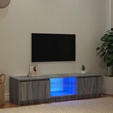 thumbnail of vidaXL TV-Schrank mit LED-Leuchten Grau Sonoma 140x40x36 cm