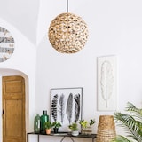 thumbnail of Luminaire Suspension en Fibre naturelle D 38 cm