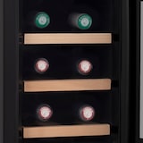 thumbnail of H.Koenig Cantina per vini 6 bottiglie AGE6, 17 L, professionale in acciaio inox, refrigerante, termoelettrica, regolabile da 8°C a 18°C