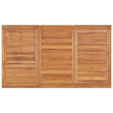 thumbnail of vidaXL Garten-Esstisch 140x80x77 cm Massivholz Teak