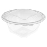 thumbnail of Ensaladeras Con Tapa Bisagra 1500 Ml Ø 18,2X12,1 Cm Transparente Rpet (300 unidades)