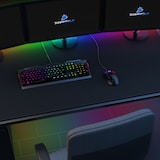 thumbnail of Titanwolf Gaming Mauspad, XXXL 1500 x 800 x 3 mm Schreibtischunterlage Extralarge / Waschbar, schwarz