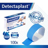 thumbnail of Blaues detektierbares wasserabweisendes & elastisches Pflaster 180x20mm - 100St