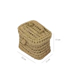thumbnail of Cesta de Mimbre Picnic multiusos – Cesta de Transporte de mimbre trenzado -