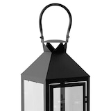 thumbnail of XXL Garten - Laterne Windlicht Schwarz Metall 54cm