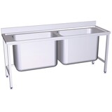 thumbnail of Fregadero de gran capacidad dos cubetas