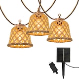 thumbnail of Lumisky MALY 10 LED 8M Solar-Lichterkette Bambus Beige