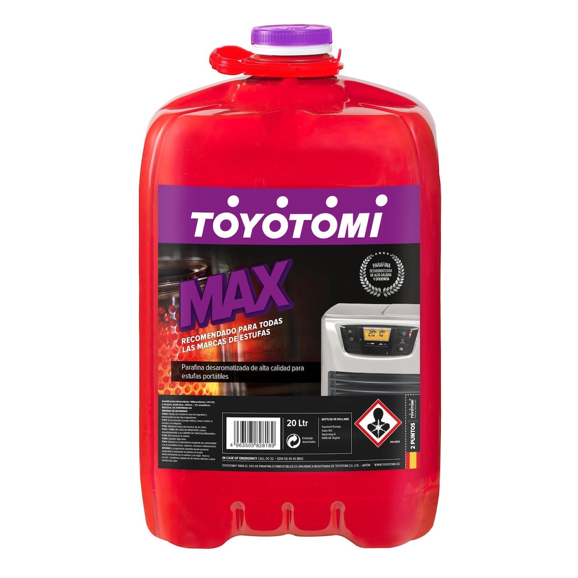 Combustible Parafina MAX Toyotomi 20 Litros