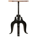 thumbnail of Table de bar Bois de récupération massif 60x(76-110) cm Modèle Zenith Vision