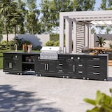 thumbnail of Cucina da esterno composta da 5 pezzi, inclusi 2 moduli di cottura Oviala