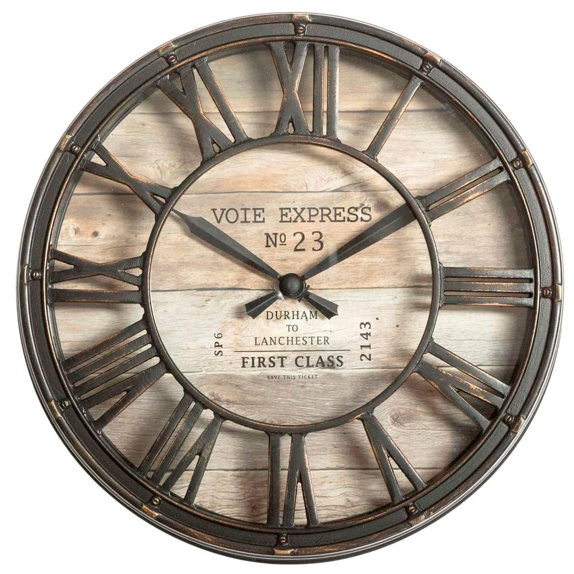 WellHome - Relógio mecânico de plástico 21x4,7x21