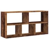thumbnail of vidaXL Wandregal Altholz-Optik 100x25x50 cm Holzwerkstoff