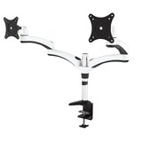 thumbnail of JENIMAGE ME230TK-Tischhalterung - 2 Monitore Neigen -90 bis +45 Grad Drehen 180 Grad Schwenken 360 Grad fuer 15 bis 27 Zoll
