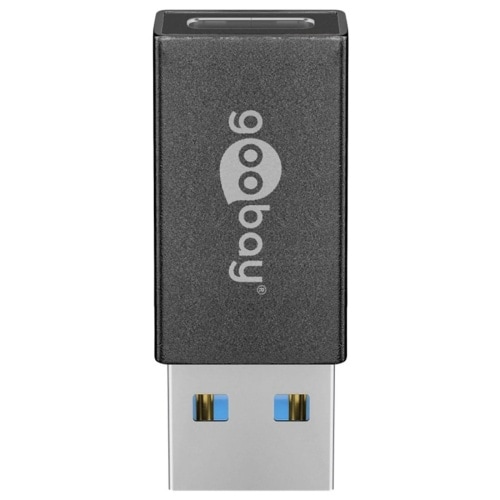Goobay 45400 USB 3.0 (Typ A) Superspeed Adapter auf USB-C - Plug and Play