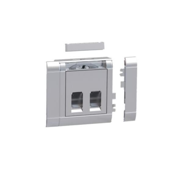 Tehalit Einbauset Daten 2 RJ45 GSETDM042LAN