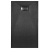 thumbnail of Helloshop26 - Bac de douche receveur de douche rectangulaire salle de bain maison intérieur trou de drain standard de 9 cm SMC 02_0003453