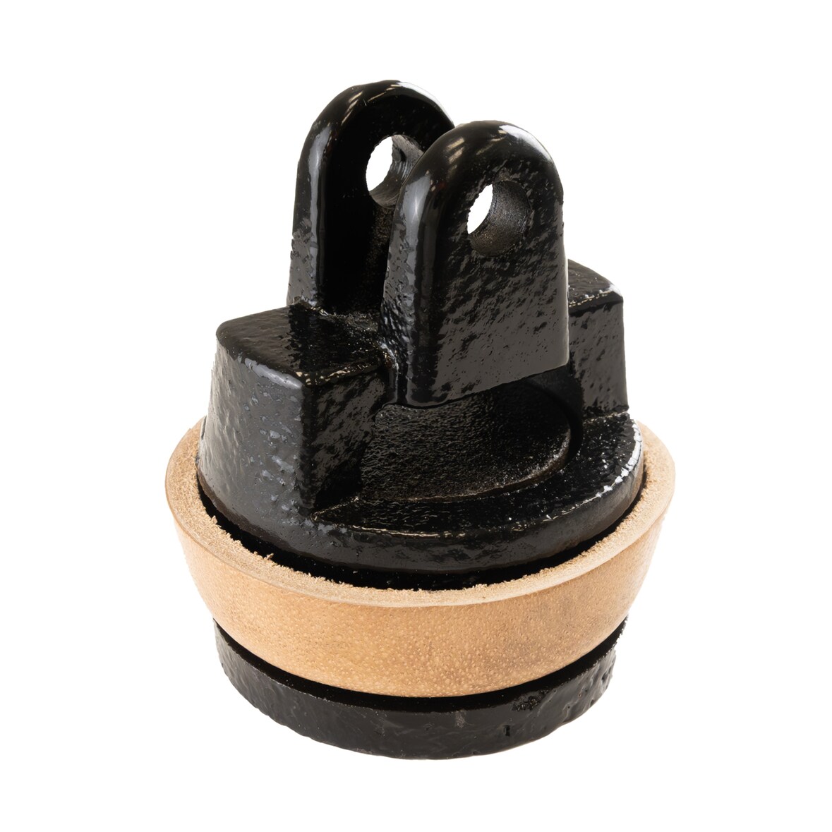 Ersatzkolben für Schwengelpumpe Typ 75 kompletter Kolben mit Lederdichtung Gusseisen Gartenpumpe