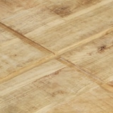thumbnail of Table basse 80x80x28 cm Bois de manguier massif Modèle Apex Panorama Stella