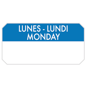 Garcia de Pou - 1000 U. Étiquettes Adhesives 